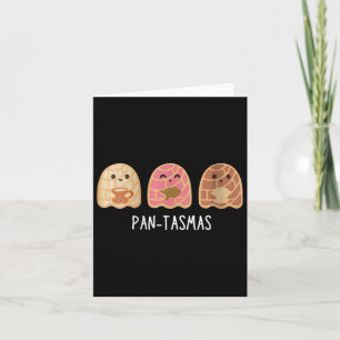 Womens Womens Pantasmas Ghost Funny Spooky Conchas Card