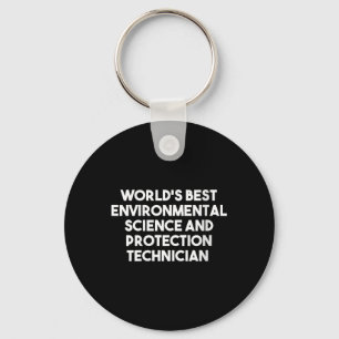 Womens Worlds Best Environmental Science And Keychain
