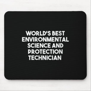 Womens Worlds Best Environmental Science And Mouse Pad