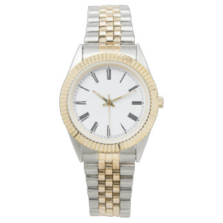 Women's wrist watch with Roman Numerals