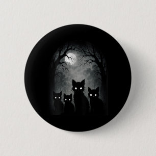 Womens Y Cute Kitten Cats Alt Goth Nge Horror 2 Inch Round Button
