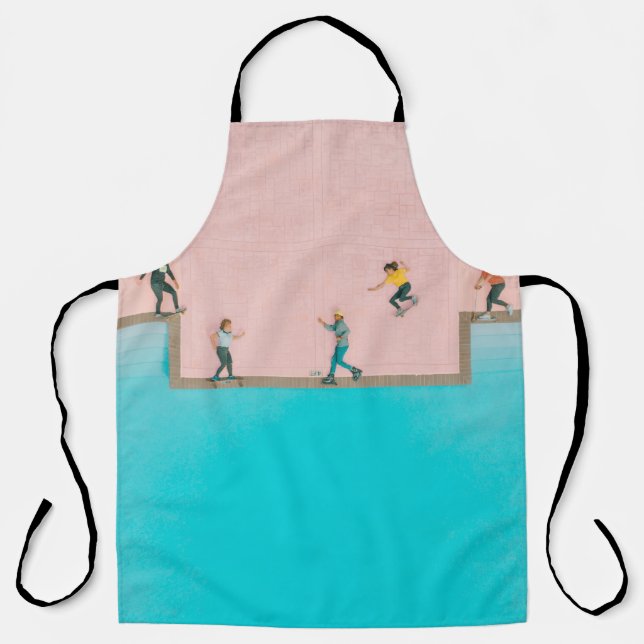 Women's yellow shirt apron (Front)