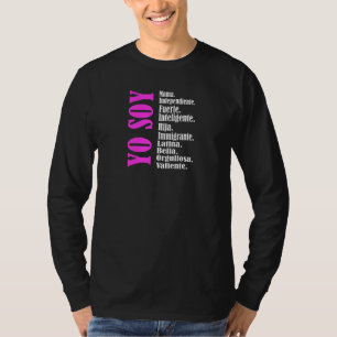 Womens Yo Soy Mama Spanish Mom Dia De Las Madres T-Shirt