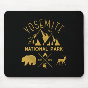 Womens Yosemite National Park California Souvenir  Mouse Pad