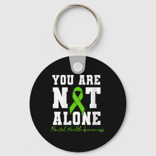 Womens You Are Not Alone Mental Health Awareness W Keychain
