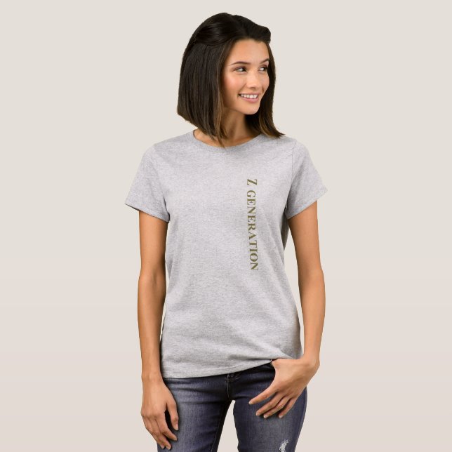 Women's Z -Generation T-shirt (Front Full)