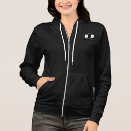 Women's Zip Hoodie Jacket w/ Logo