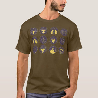 Womens Zodiac Signs Astrology Horoscope Women Tee