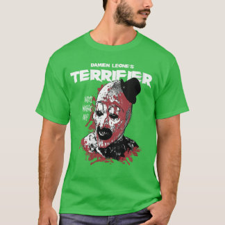 Womenserrifier Distressed Arthe Clown Horror Movie T-Shirt