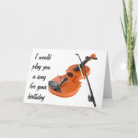 WON PLAY A SONG  ]**40th BIRTHDAY CARD** HUMOR