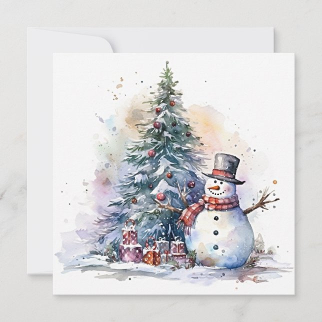 "Wonder and Whimsy: Discovering Christmas Magic" Card (Front)