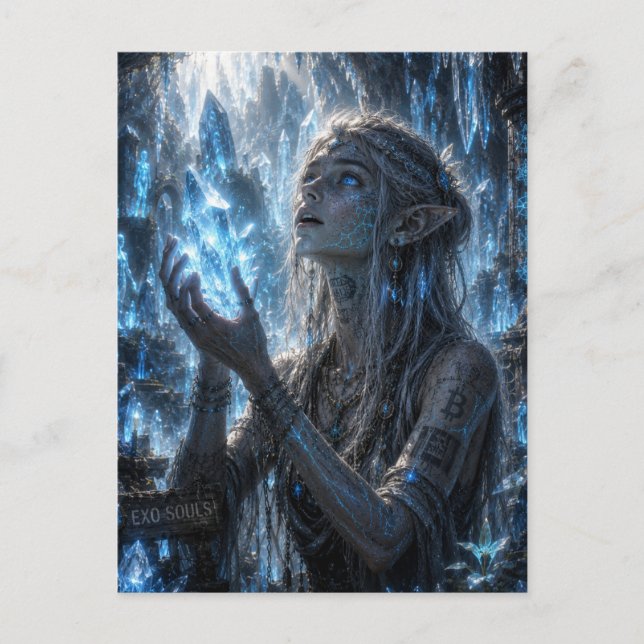 Wonder / Dark Elf / Crystal Caverns Postcard (Front)