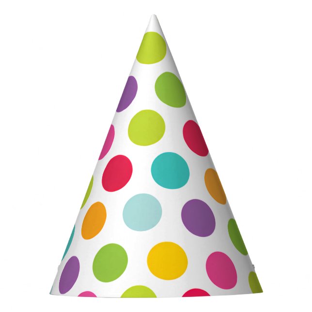 Wonder Dots Party Hat (Front)