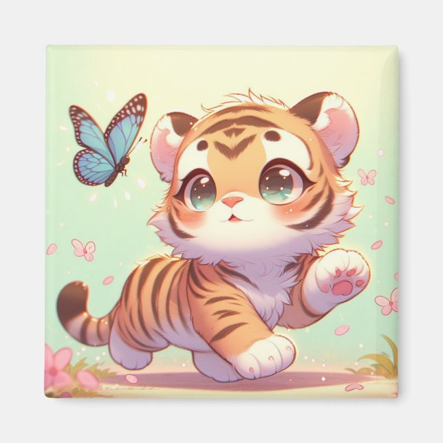 Wonder in a Kitten's Eyes Magnet (Front)