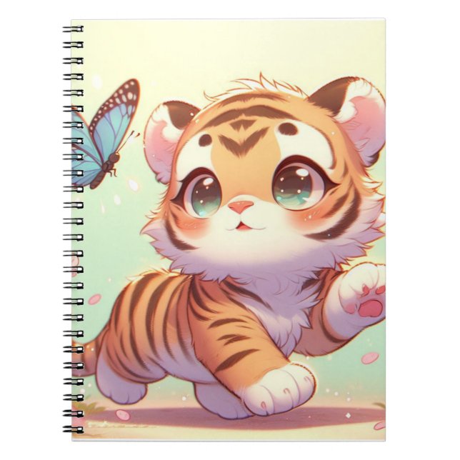 Wonder in a Kitten's Eyes Notebook (Front)