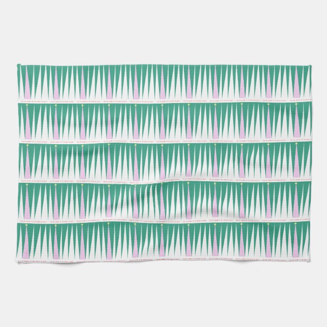 Wonder of the Season Christmas Tree Kitchen Towel (Horizontal)