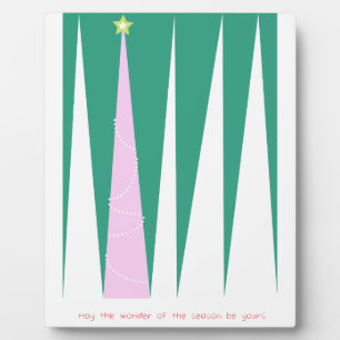 Wonder of the Season Christmas Tree Plaque