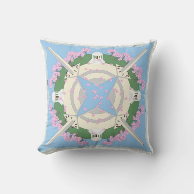 Wonder of Washington Pillow (Front)