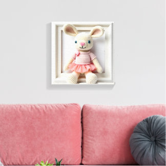 Wonder Wall Art Bunny Ballet