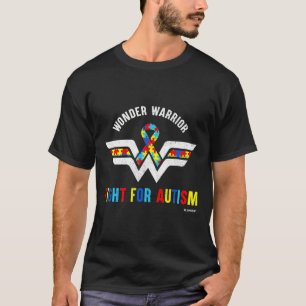 Wonder Warrior Fight For Autistic Autism Awareness T-Shirt