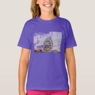 'Wonder Wheel at Twilight ' Kid's T-shirt