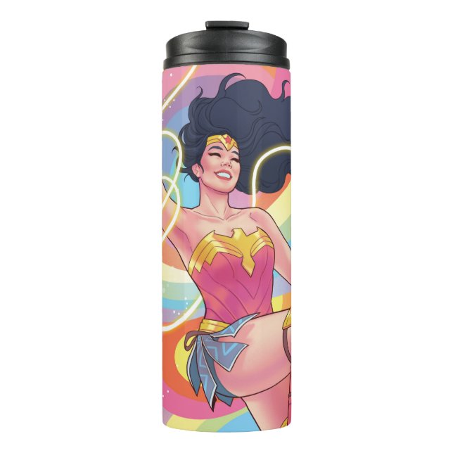 Wonder Woman #773 DC Pride Comic Cover Thermal Tumbler (Front)
