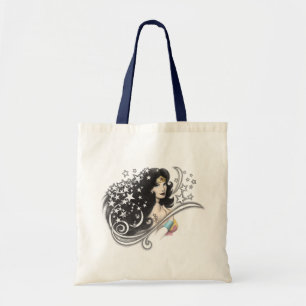 Wonder Woman and Stars Tote Bag