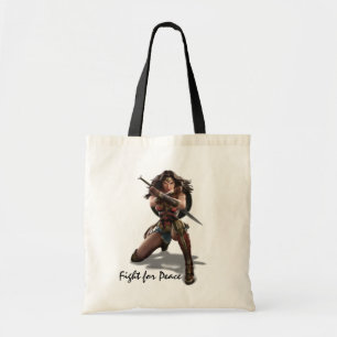 Wonder Woman Blocking With Bracelets Tote Bag