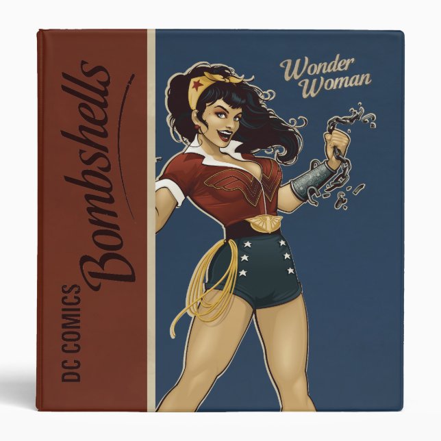 Wonder Woman Bombshell Binder (Front)