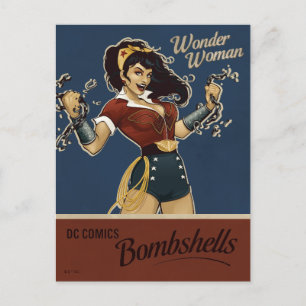 Wonder Woman Bombshell Postcard