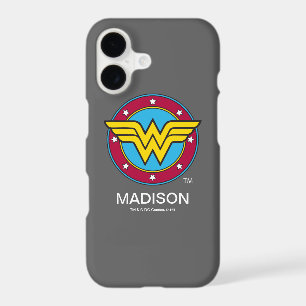 Wonder Woman Circle & Stars Logo