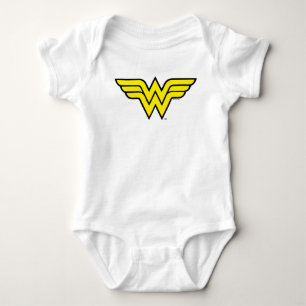Wonder Woman   Classic Logo Baby Bodysuit