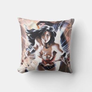 Wonder Woman Comic Cover #609 Variant Throw Pillow