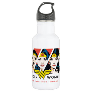 Wonder Woman Comic Evolution Graphic 532 Ml Water Bottle