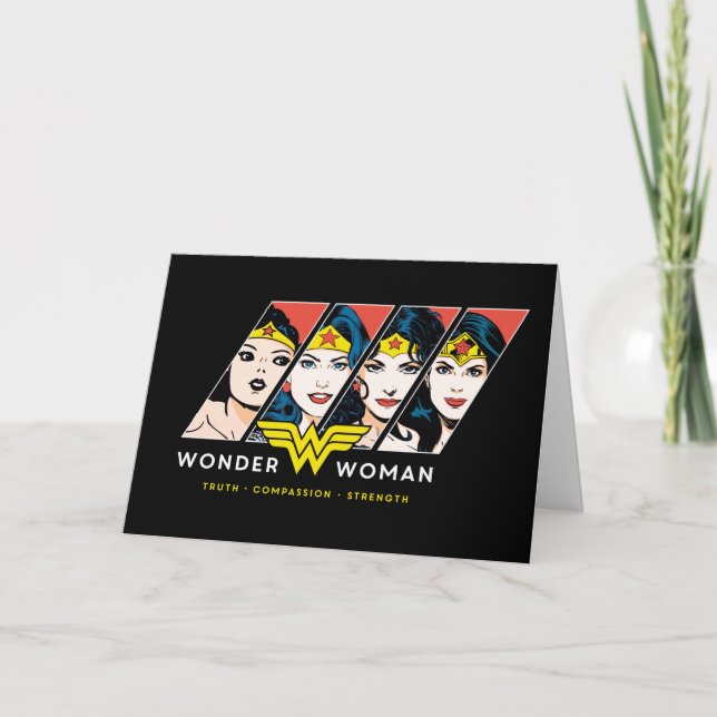 Wonder Woman Comic Evolution Graphic Card (Front)