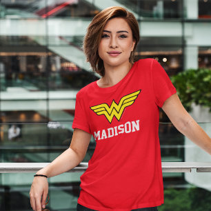 Wonder Woman Custom Name T-Shirt