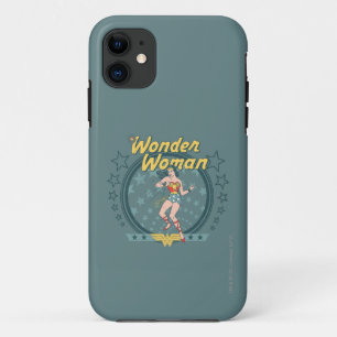 Wonder Woman Distressed Star Design iPhone 11 Case