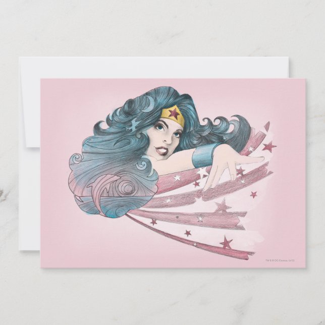 Wonder Woman Dolphin and Stripes (Front)