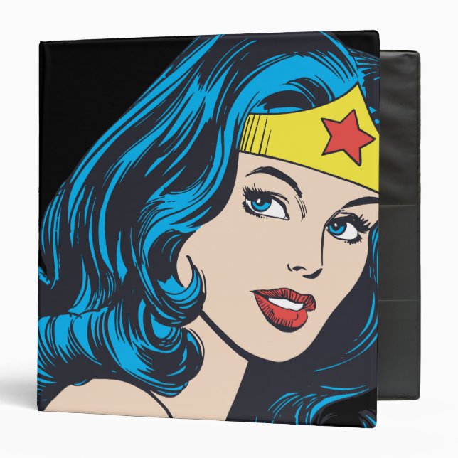 Wonder Woman Face Binder (Front/Inside)