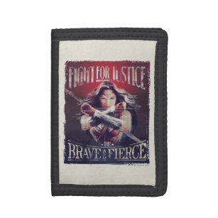 Wonder Woman Fight For Justice Tri-fold Wallet