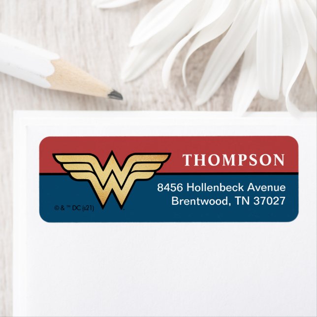 Wonder Woman Golden Logo (En situation)