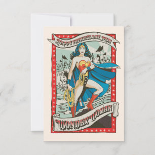 Wonder Woman Happy Father's Day, Mom Card