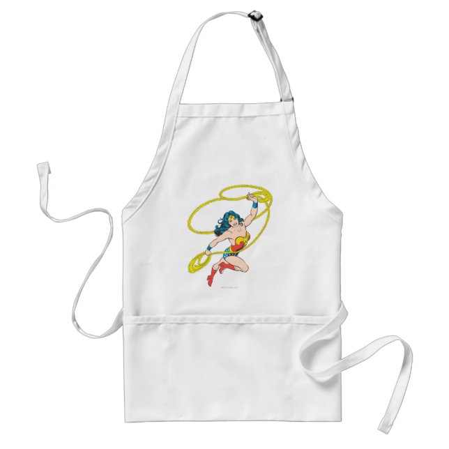 Wonder Woman Holds Lasso 3 Standard Apron (Front)