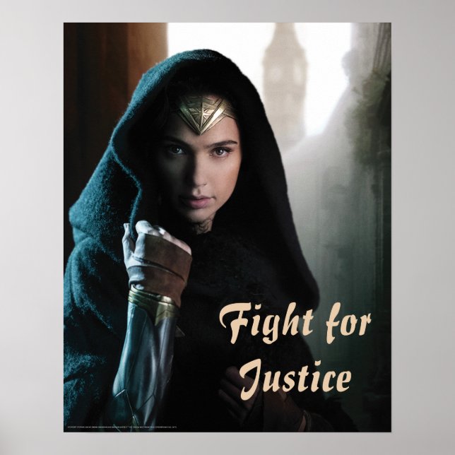Wonder Woman in Cloak Poster (Front)