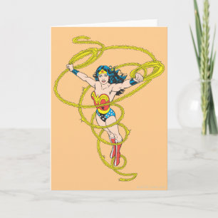 Wonder Woman in Lasso Card