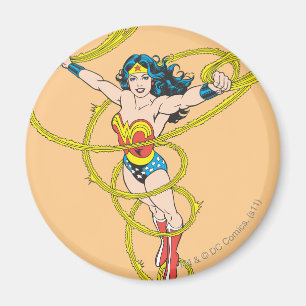 Wonder Woman in Lasso Magnet