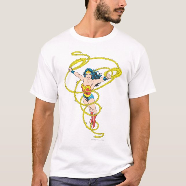 Wonder Woman in Lasso T-Shirt (Front)