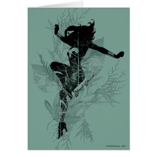 Wonder Woman Landing Foliage Graphic