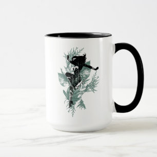 Wonder Woman Landing Foliage Graphic Mug