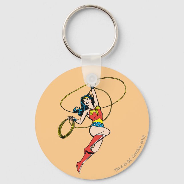Wonder Woman Lasso of Truth Keychain (Front)
